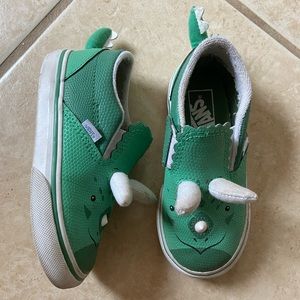 Dinosaur Vans size Toddler 8.5